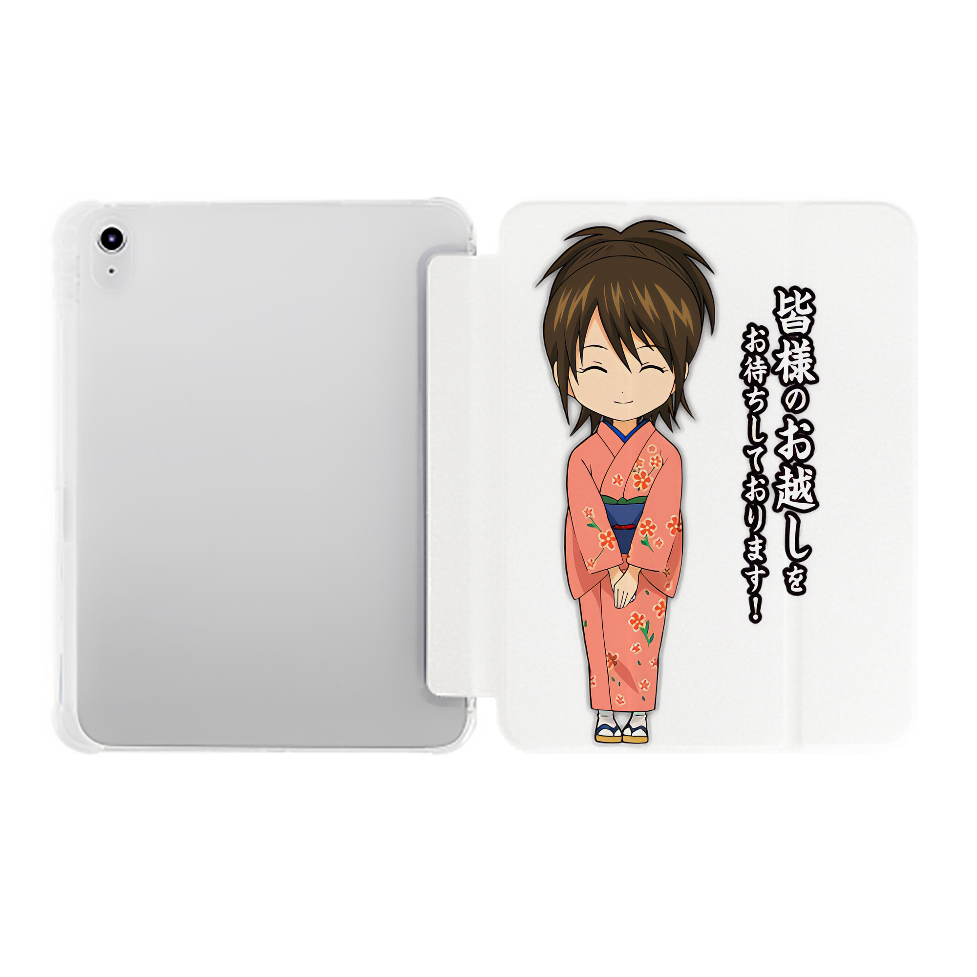 （画像用） ぎんたま 坂田銀時（さかたぎんとき） 神楽 志村新八（しむら しんぱち） GINTAMA Sakata Gintoki Kagura Shimura Shinpachi IPad ケース ペン収納付き 三つ折りスタンド PUレザー×シリコン 対応機種9.5/10.5/10.9インチ